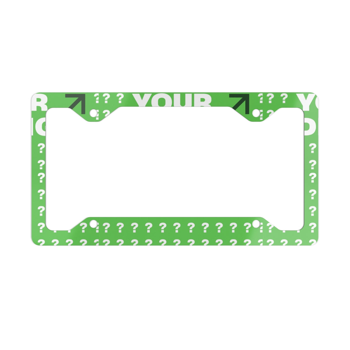 Metal License Plate Frame with Customizable Design, Unique Car Accessories for Personalized Touch, Perfect Gift for Car Lovers, Fun [...]