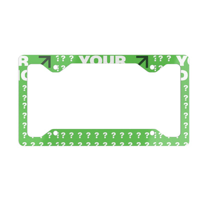 Metal License Plate Frame with Customizable Design, Unique Car Accessories for Personalized Touch, Perfect Gift for Car Lovers, Fun [...]