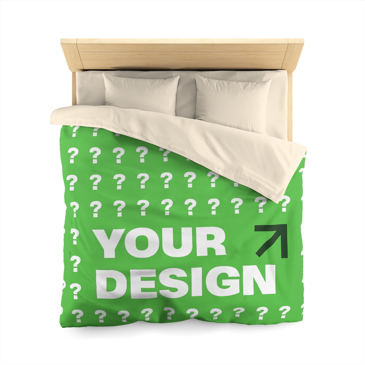 Personalized Microfiber Duvet Cover with Custom Design, Cozy Bedroom Decor, Unique Gift for Any Occasion, Modern Home Textile