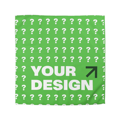 Personalized Microfiber Duvet Cover with Custom Design, Cozy Bedroom Decor, Unique Gift for Any Occasion, Modern Home Textile